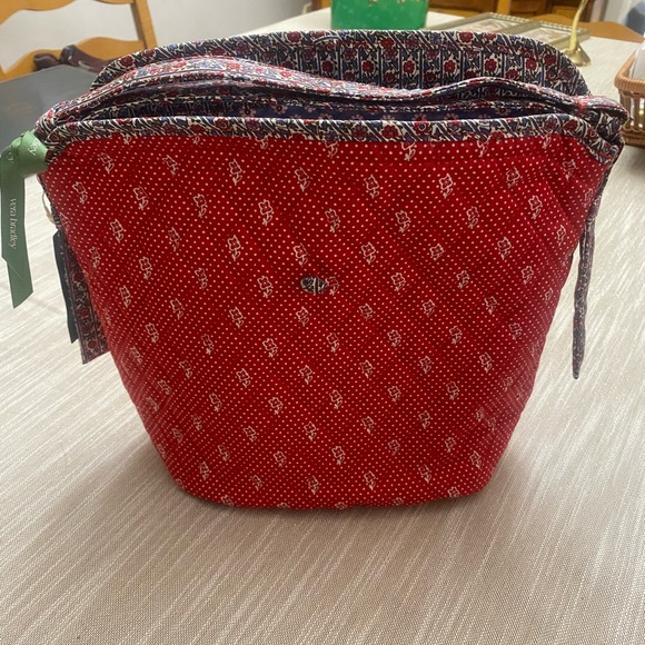 Vera Bradley Premium Cotton Astoria Shoulder Bag - Picture 7 of 14